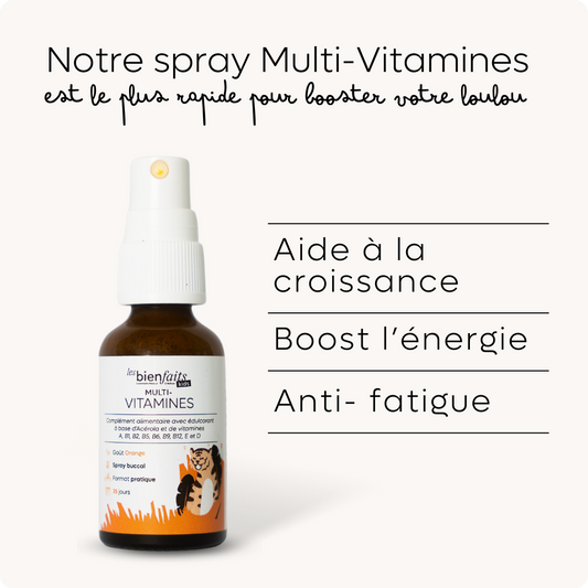 MULTI-VITAMINES - Spray tonifiant pour enfant