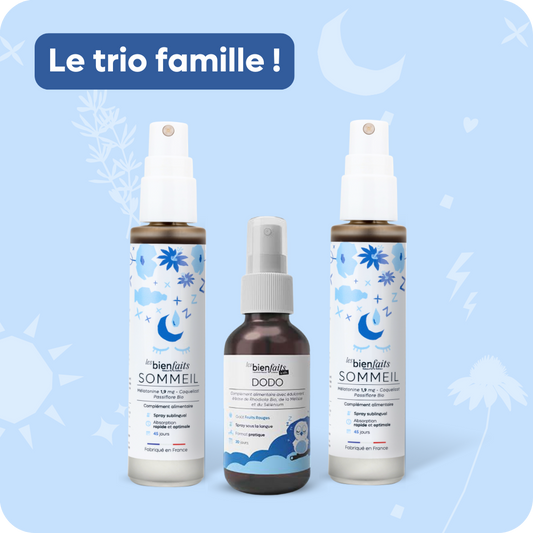 SPRAYS SOMMEIL - TRIO FAMILLE